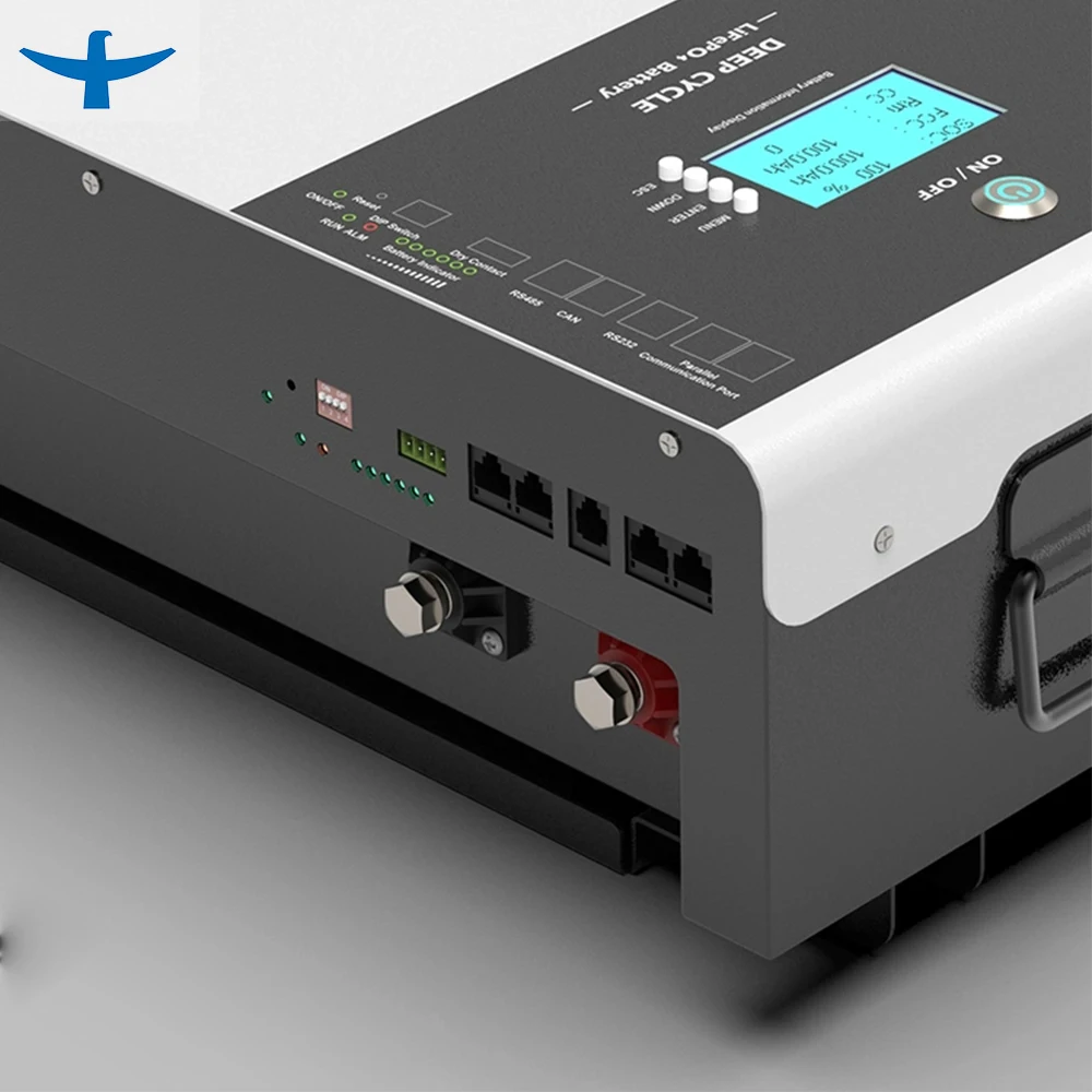 DFD Solar System Hybrid Off-Grid Power System for Home Wall-Mounted with Storage Battery and Inverter CAN Communication Port