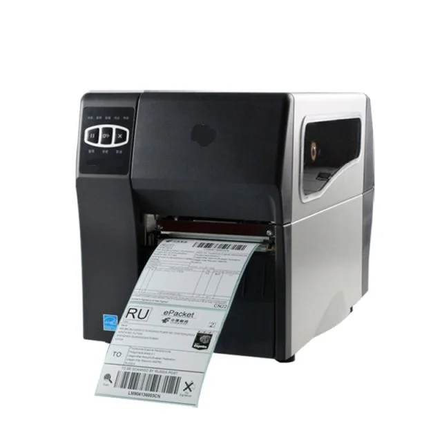 Original brand  ZT210 200DPI 300DPI Industrial Thermal Label Barcode Printer Simple keypad Desktop Industrial Label Printer