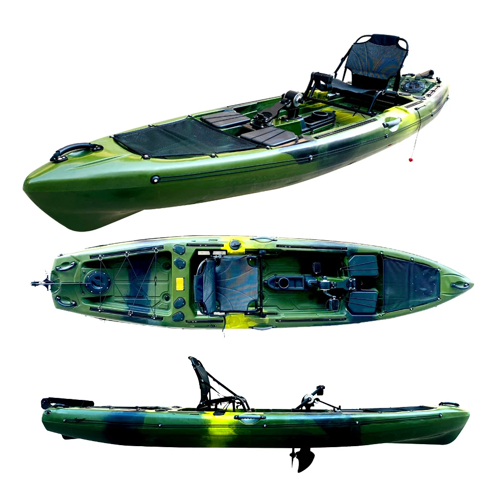 Белая морская плота Dingy лодка с двигателем байдарка Электрический мотор продажи на каяках лодки для