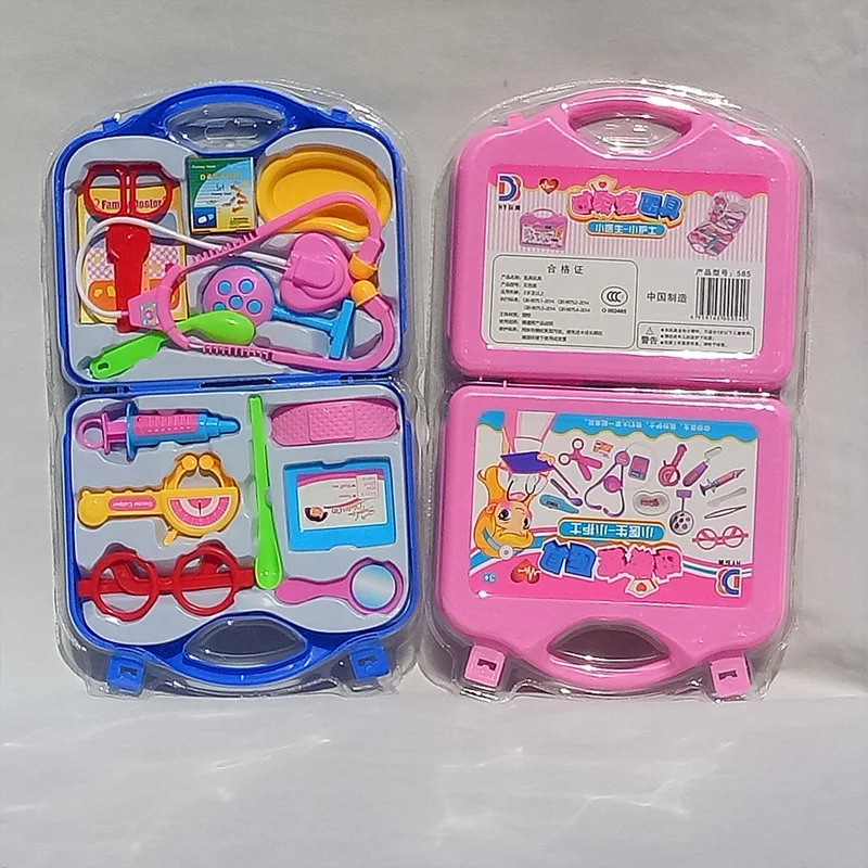 Игрушки для детей, девочка, мальчик, дети, ролевые игры, докторские игрушки, красный медицинский набор, стоматологический медицинский бокс, наборы, тканевый пакет, упаковочные игры