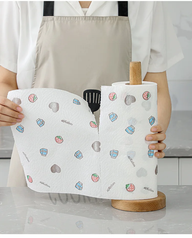 25*25cm  Disposable Dish Cloths, Food Oil Absorbing Reusable Wipes  50pieces