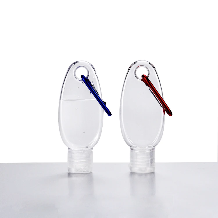 30ml alcohol atomizer keychain alcohol bottle spray 50ml with hook