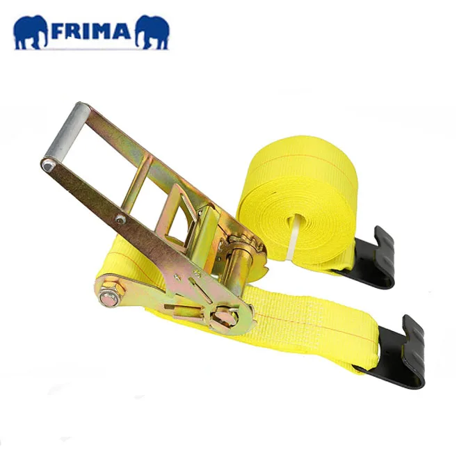 Ремень с храповым механизмом для крепления груза с плоским крючком 4 дюйма X 30 фунтов/16200 фунтов сверхпрочный галстук из полиэстера