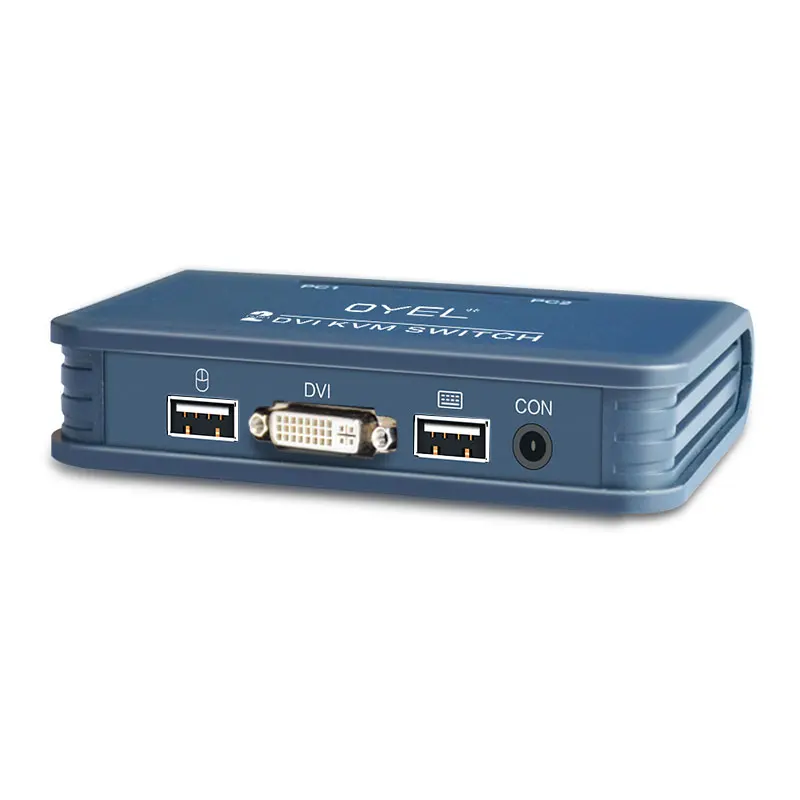 Wholesale factory manufacturer DVI  kvm switch  high quality  HD KVM switch with audio