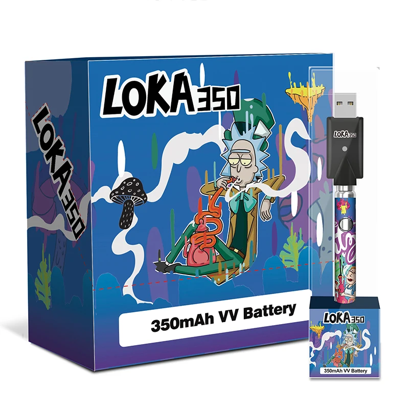 
Mini CBD Battery Loka 350mah E-cig CBD Oil Battery 