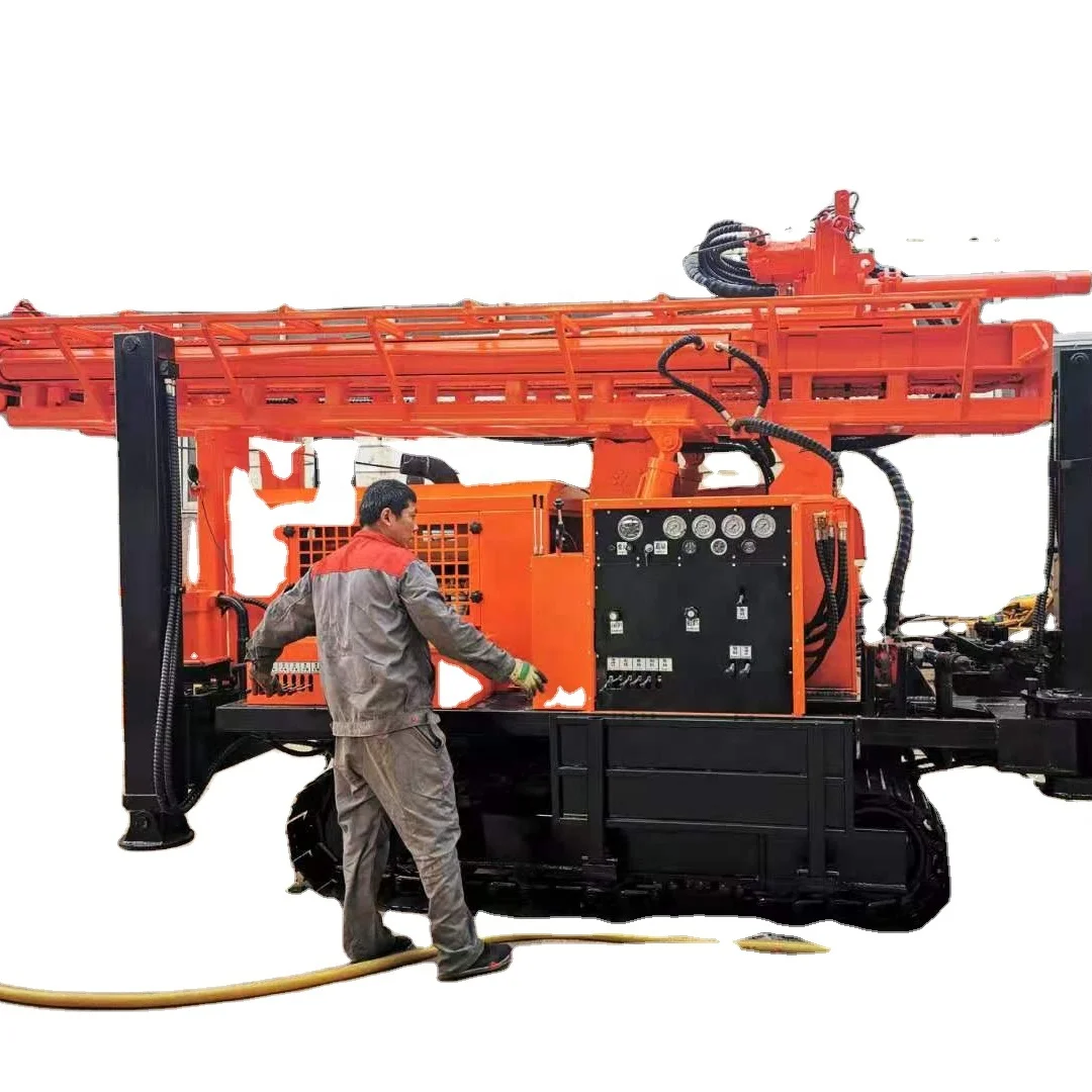 600m Diesel Engine Borehole Water Well Drill/Drilling Rig Machine
