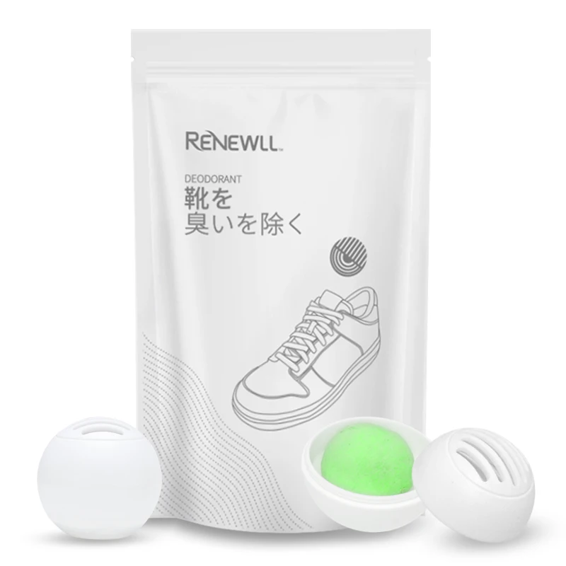 2024 Factory Wholesale 10 balls  Odor Eliminator Sneaker Freshener Deodorant Ball Shoes Deodorizers