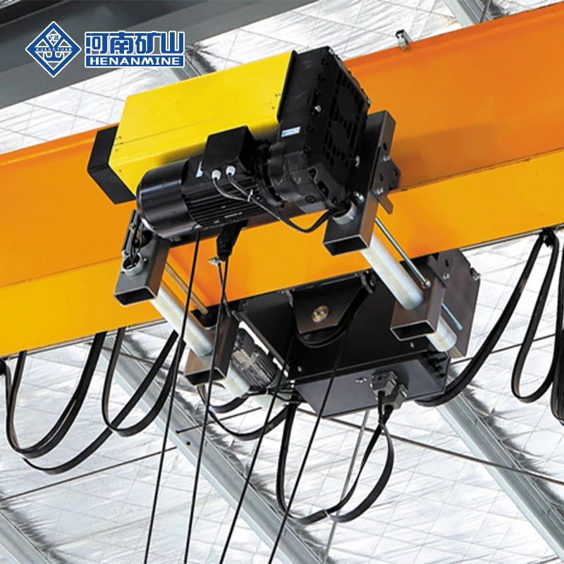 Henan Mine single girder European bridge crane 5 ton for warehouse