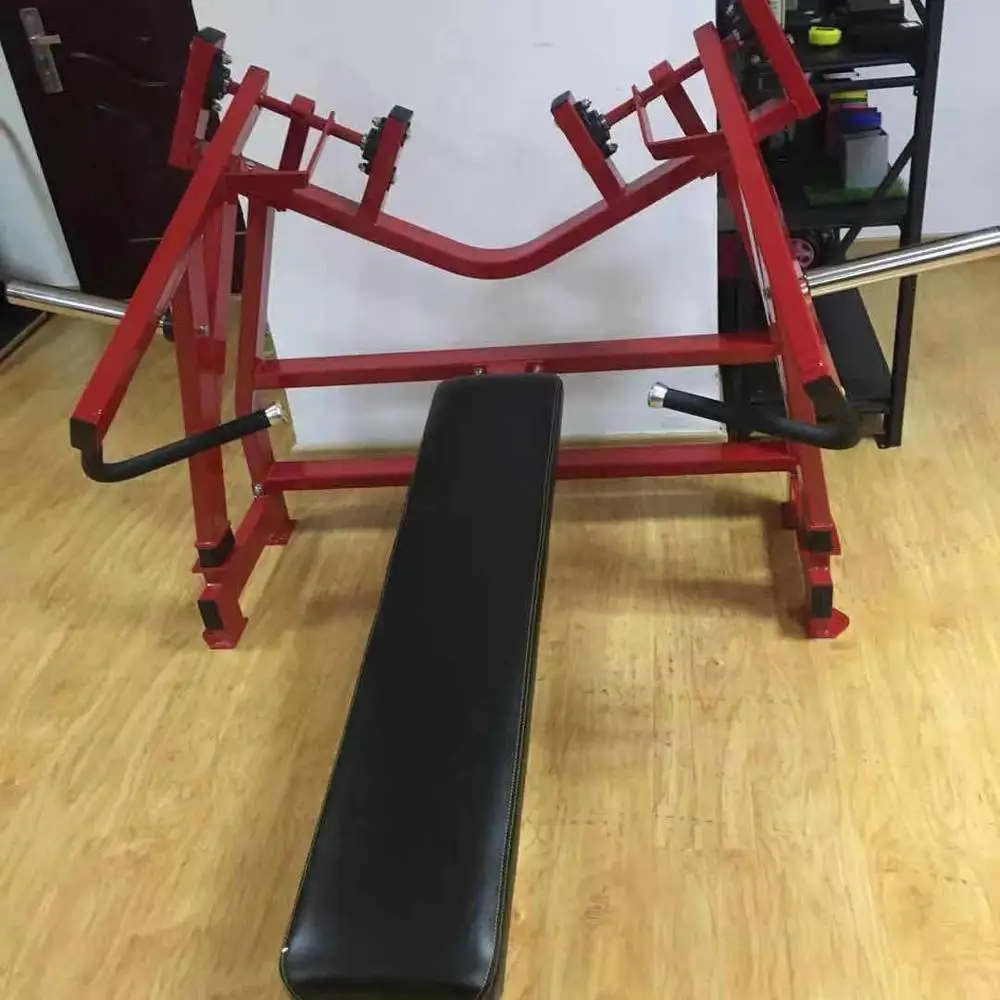 plate loaded gym machine Iso-Lateral Horizontal Bench Press