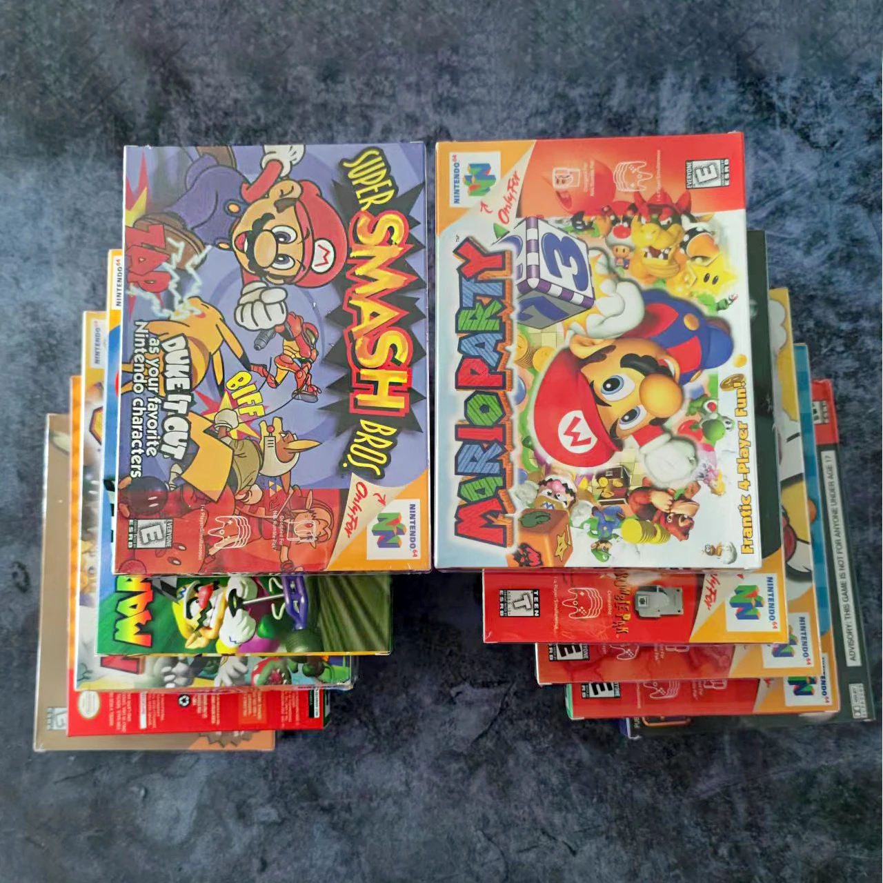 USA Version English Language Retro Video Games Cards  mario pokmon zelda with box 16 bit game cartridge for N64 game cartridge