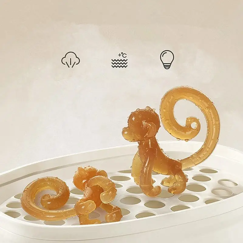 Oem Manufacturer Silicone Baby Teethers Animal Toy Chewable Teething Toys Silicone Baby Teether
