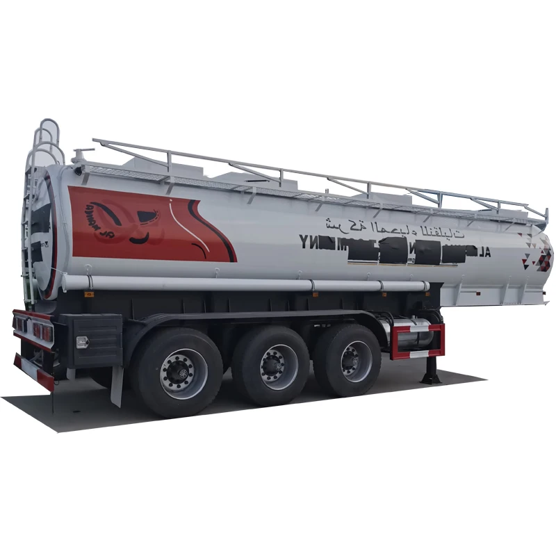 High quality factory price stainless steel chemical 3 axle liquid acid tank semi trailer