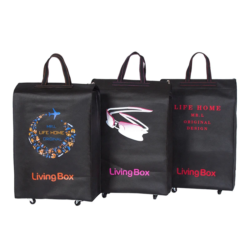 2021 НОВЕЙШАЯ портативная сумка на колесиках, вместительная складная сумка для супермаркета, сумка для хранения