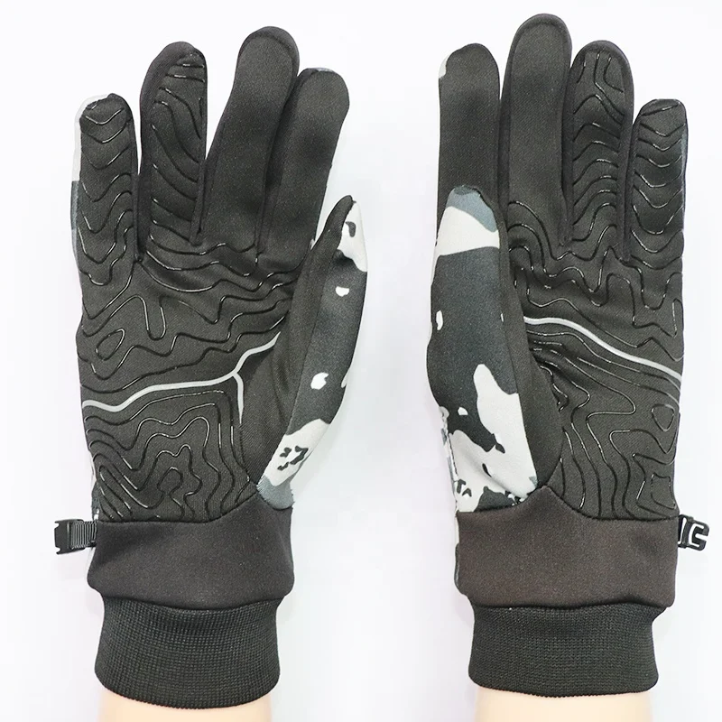 Winter Thermal Stretch Windproof Non-slip Motorcycle cycling Sports Gloves