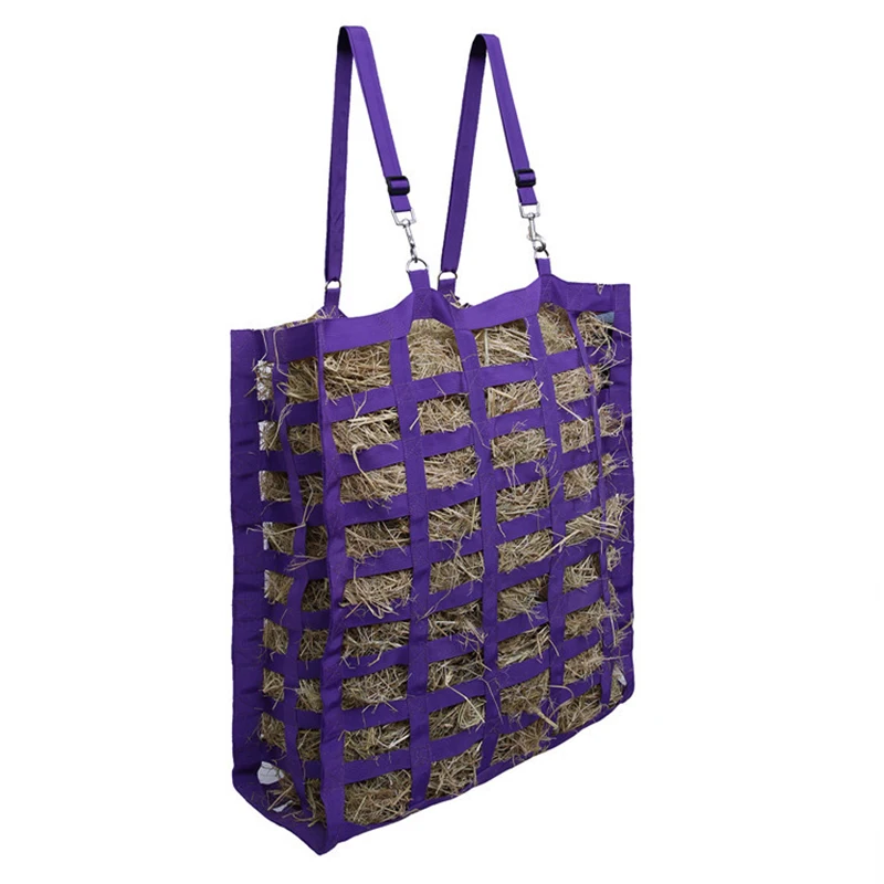 Polyester Webbing Weave Slow Feed Net Hay Bale Storage Bags Hay Bale Bag