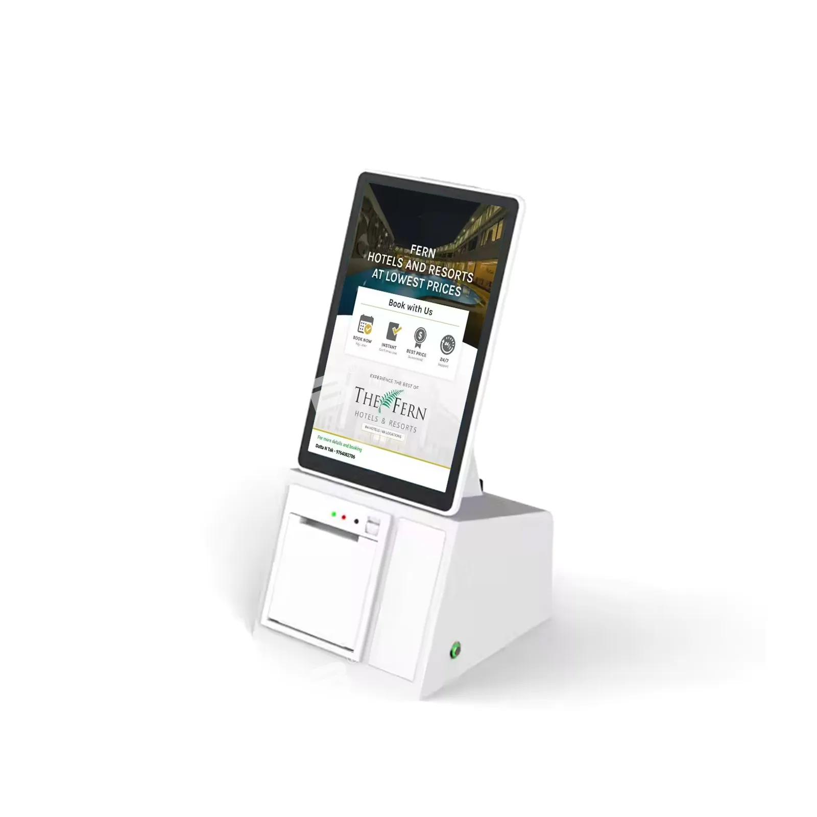 360SPB Fast Food Takeaway Touch Screen Ordering Self Service Machine Manufacturer Desktop Kiosk Payment Terminal For Restaurant