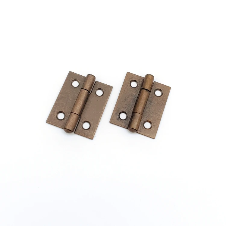32*26MM 1.5 inch antique iron flat wooden box packing small accessories hinge