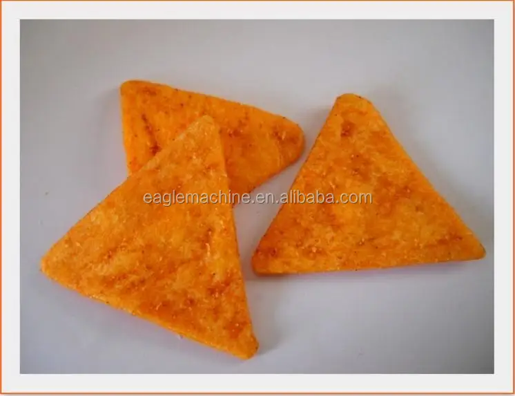 automatic flour doritos corn tortilla chips making machine