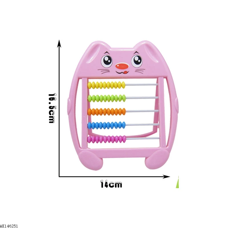 wholesale new design colorful plastic abacus rods classification toys math counting tool