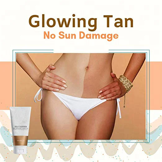 Private Label Sunless Self Tanning Lotion for Body and Face