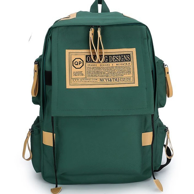 New Schoolbag Backpack High Capacity  Computer Bag High School Students Academic Style Backpack Trend
