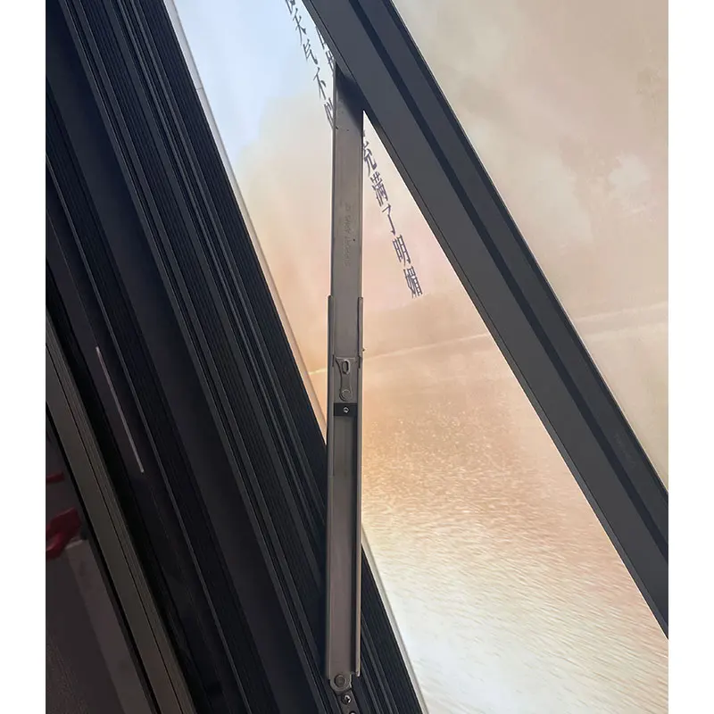 Customized Double Glass Impact Awning Windows Interior Blind Casement Window