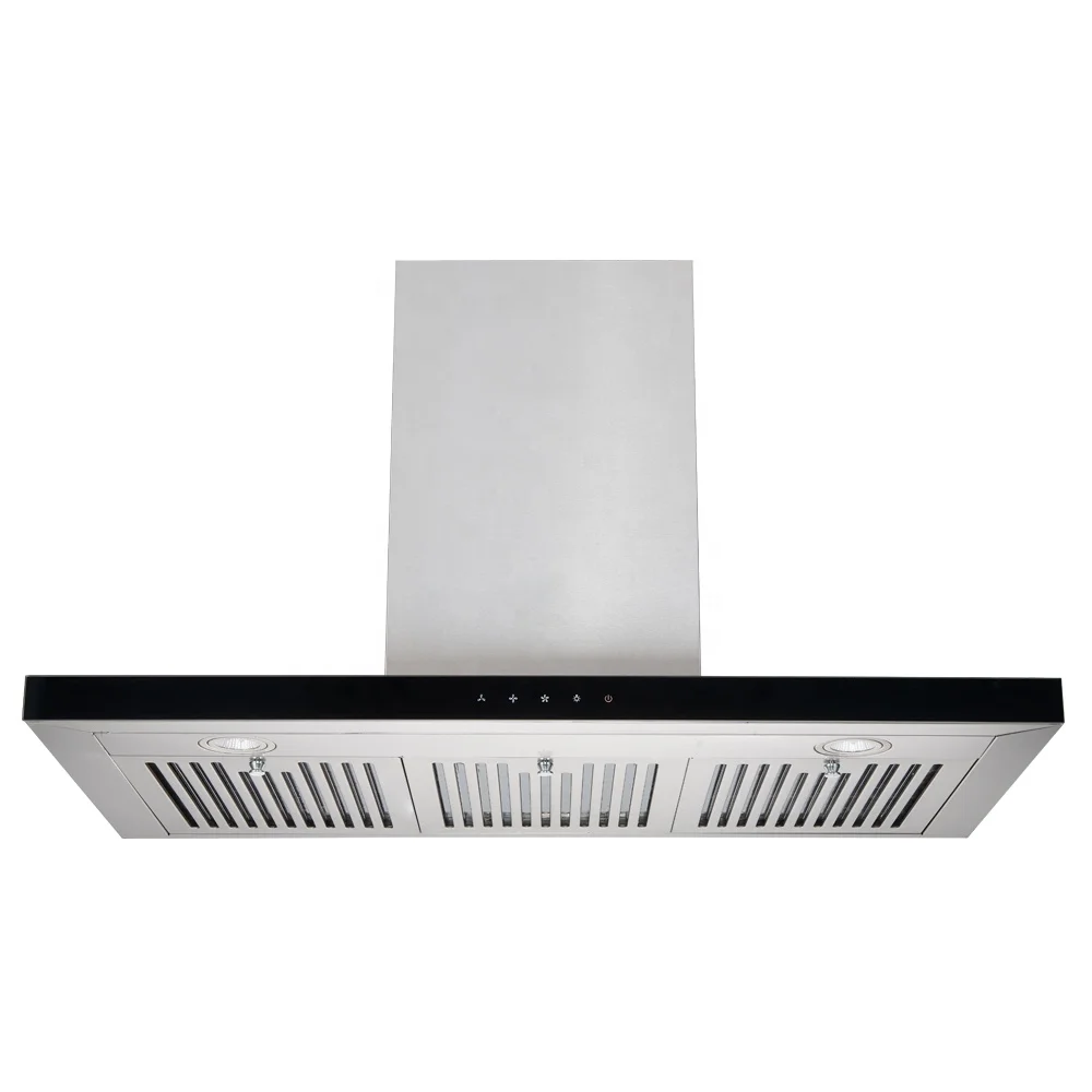 Custom wholesale luxury kitchen hood with exhaust chimney golden supplier 50cm cooker hood extractor range hood 70cm