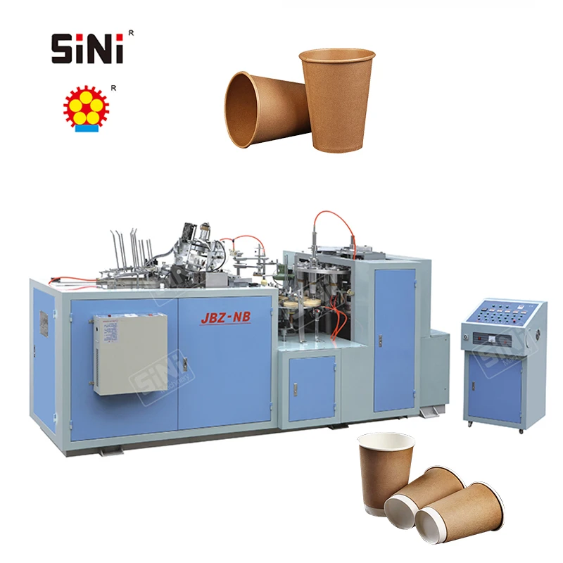 JBZ-NB Carton Disposable Coffee Cup Machinery Paper Cups with Handle Making Forming Machine