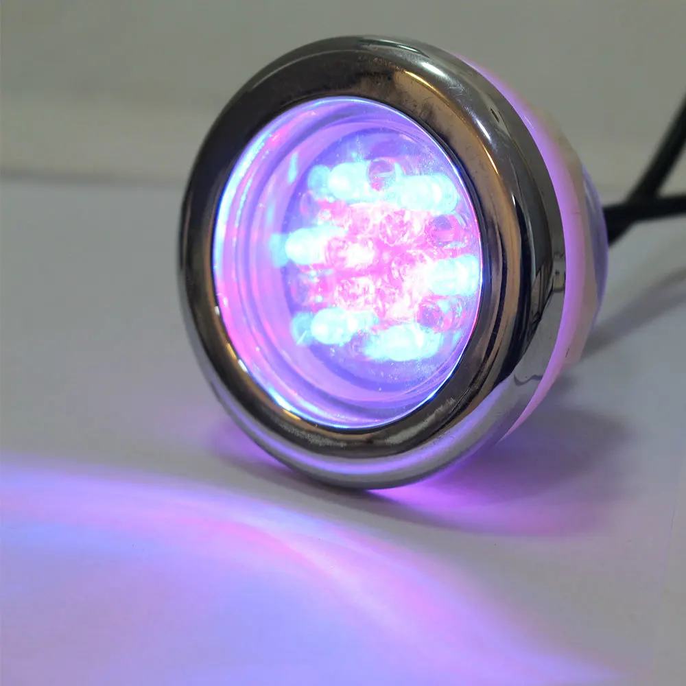 waterproof ABS RGB frost surface plastic LED bath tub light led lamp underwater led whirlpool lamp SPA pool LIGHT