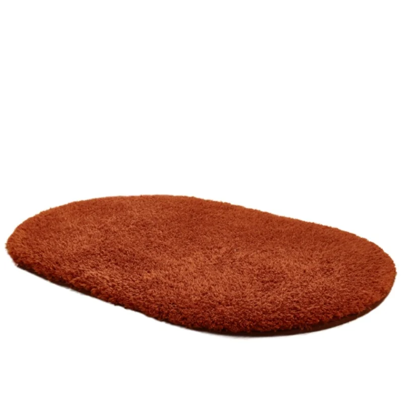 Прямые продажи с перекрестной границей, овальные 40*60 см, как кашемировые коврики и коврики для ванной комнаты