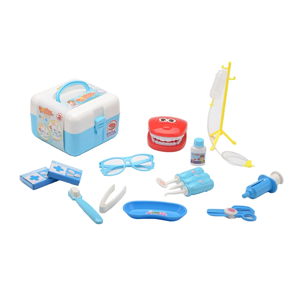 Stem Kids 15pcs doctor set toy pretend play toys numerous accessories interesting doctor toys set