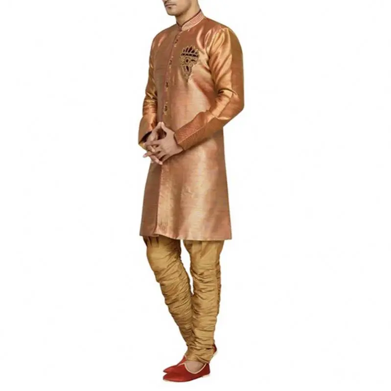 Модная мужская обувь нового дизайна, рубашки Kurta в Индии с длинным Куртом для мужчин