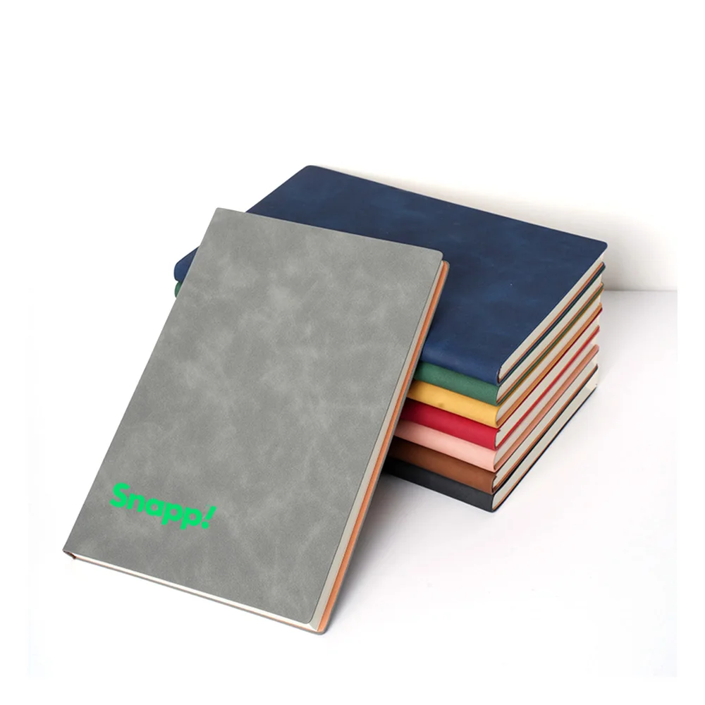 Кожаные блокноты A5 бумажные журнальные персонализированные пользовательские Блокноты с логотипом для продвижения школьного бизнеса