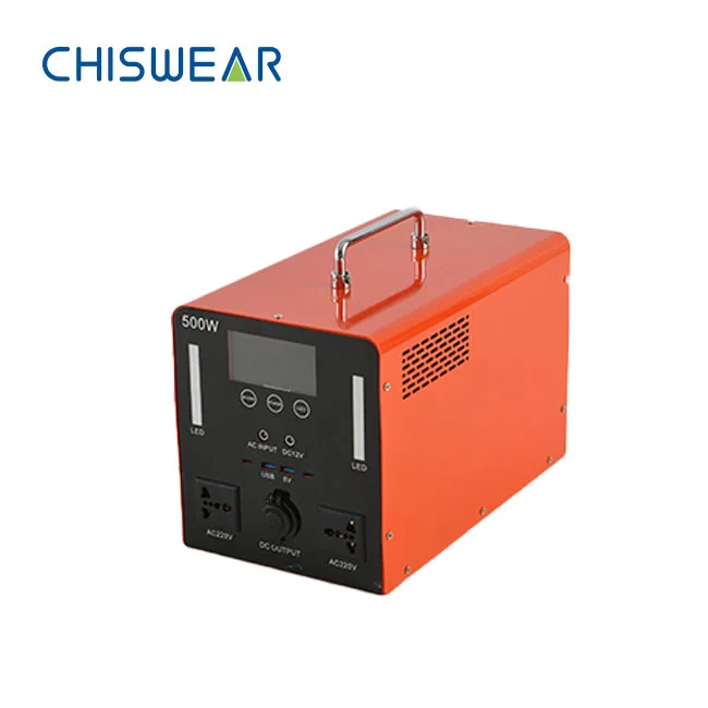 500W Portable Generator Power Station with Solar Panel for Home