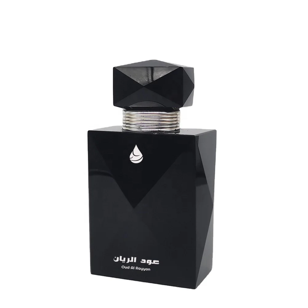 Unique Luxury Black K9 Crystal Perfume Oil Oud Bottles Custom Made Crystal Arabian Attar Bottle