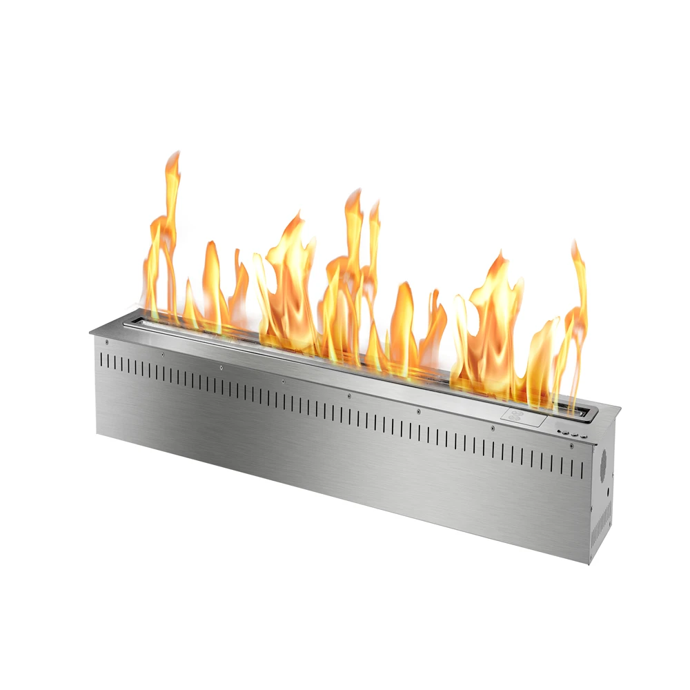 intelligent kamin electric automatic bio ethanol fireplace ethanol burner remote control