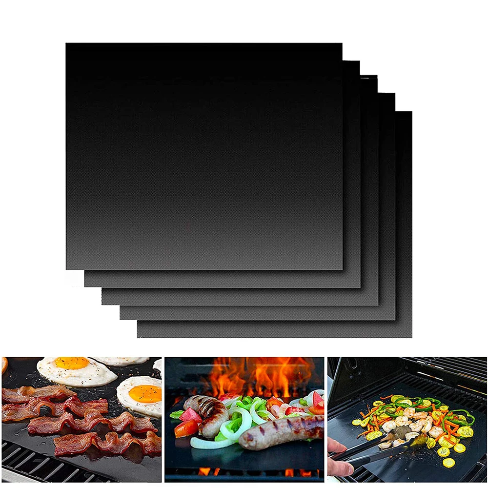 Dongjian Customized NON-STICK Reusable Grilling Baking Cooking Mats BBQ Grill Mat