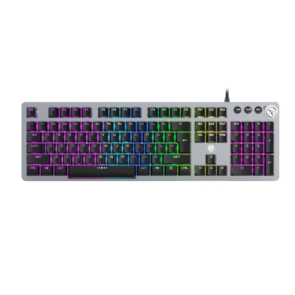 Механическая клавиатура Kuibu Langtu BSCI с RGB подсветкой, Прямая поставка с завода, OEM 104 клавиш
