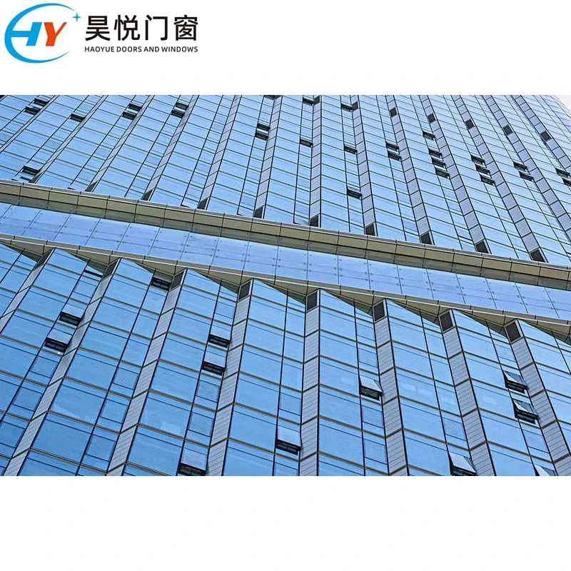 Building Exterior Facade Glazing Architectural Glass Curtain Walls