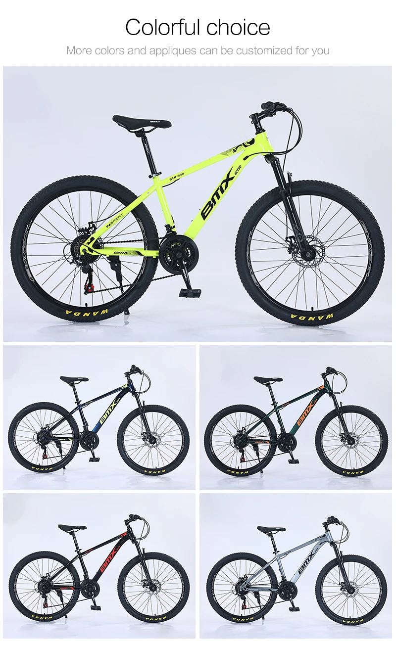 MTBGOO steel frame bicicleta de montana bicycle aro 26 inch mtb mountain bike