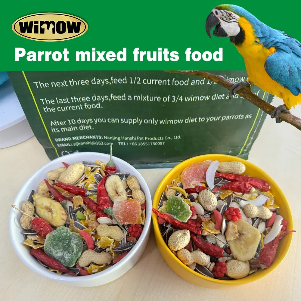 Large parrot food 500 g high quality bird food factory wholesale seed mix bird food