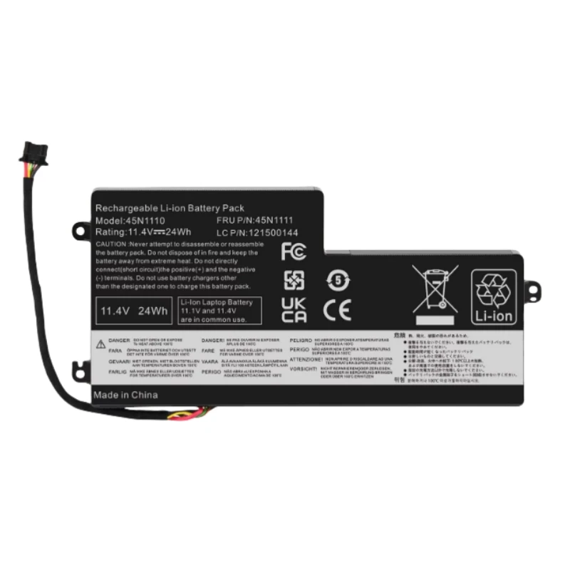 11.4V/24Wh 45N1110 Laptop Spare Parts Battery For Lenovo ThinkPad T440S T440 T450 T450s Series Lithium Battery New 45N1111