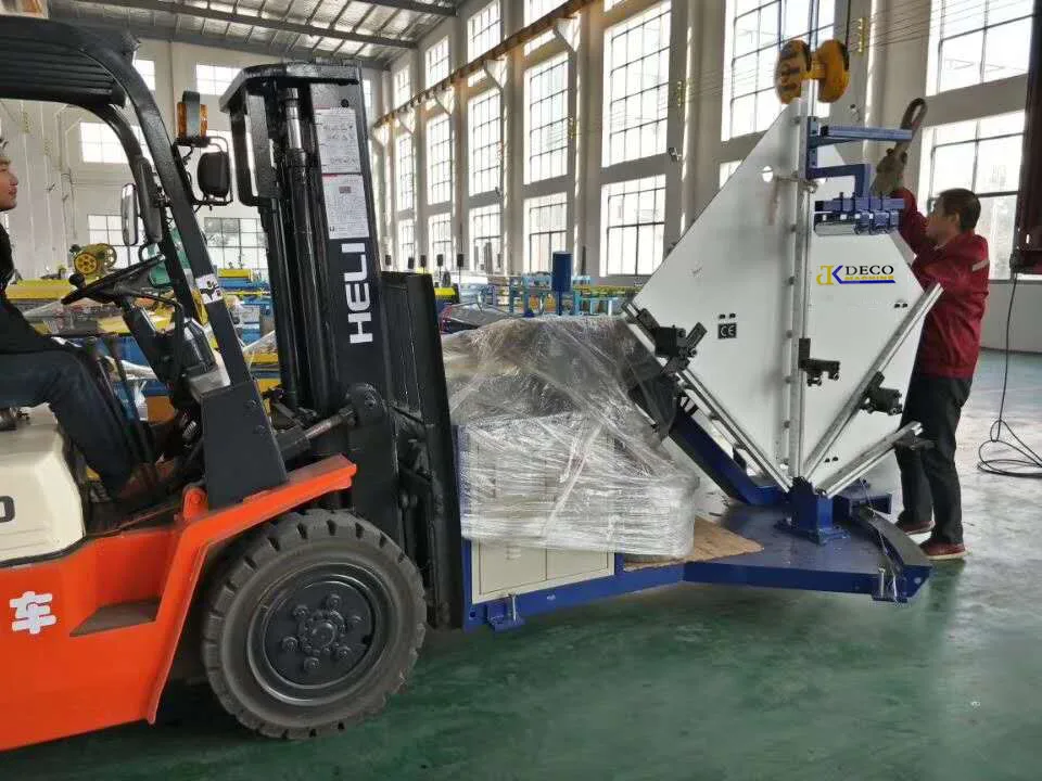 Spiral round tube forming machine air duct spiro machine