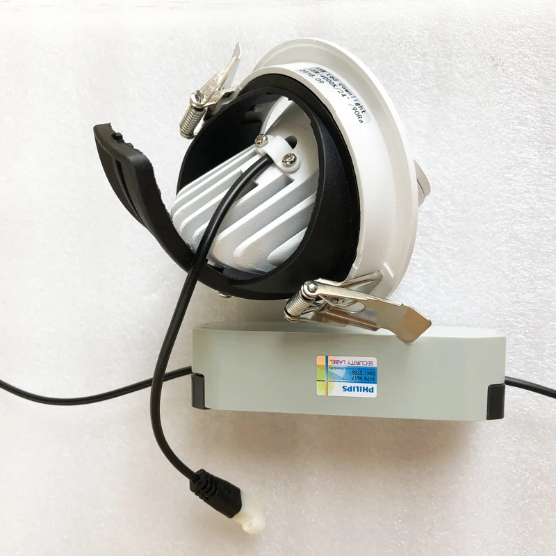 Recessed Gimbal downlight Cut size 75mm 90mm CRI90 95 3000k 4000k 6000k 3inch 12w  20W 30w COB LED downlight