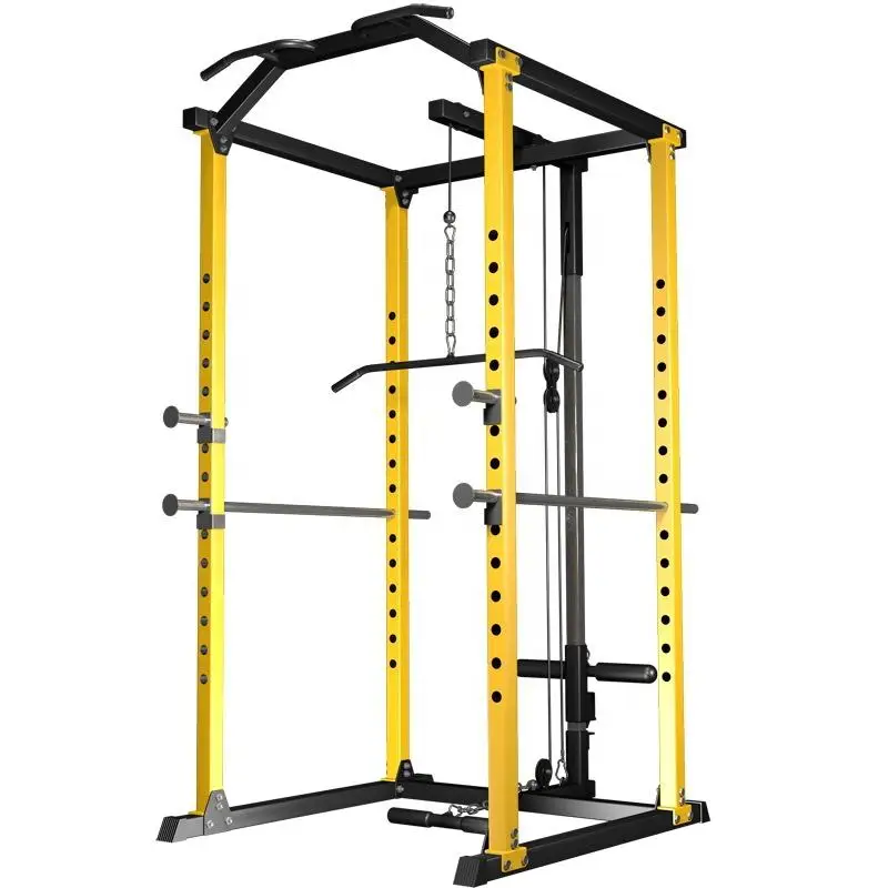 Strength Equipment Athletic Multi-Functional Power Gym Machine Pull up Squat Rack