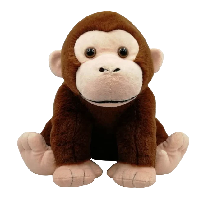 Wholesale custom high quality Hot selling soft stuffed toy 12 inch cute  baby animated monkey plush toy