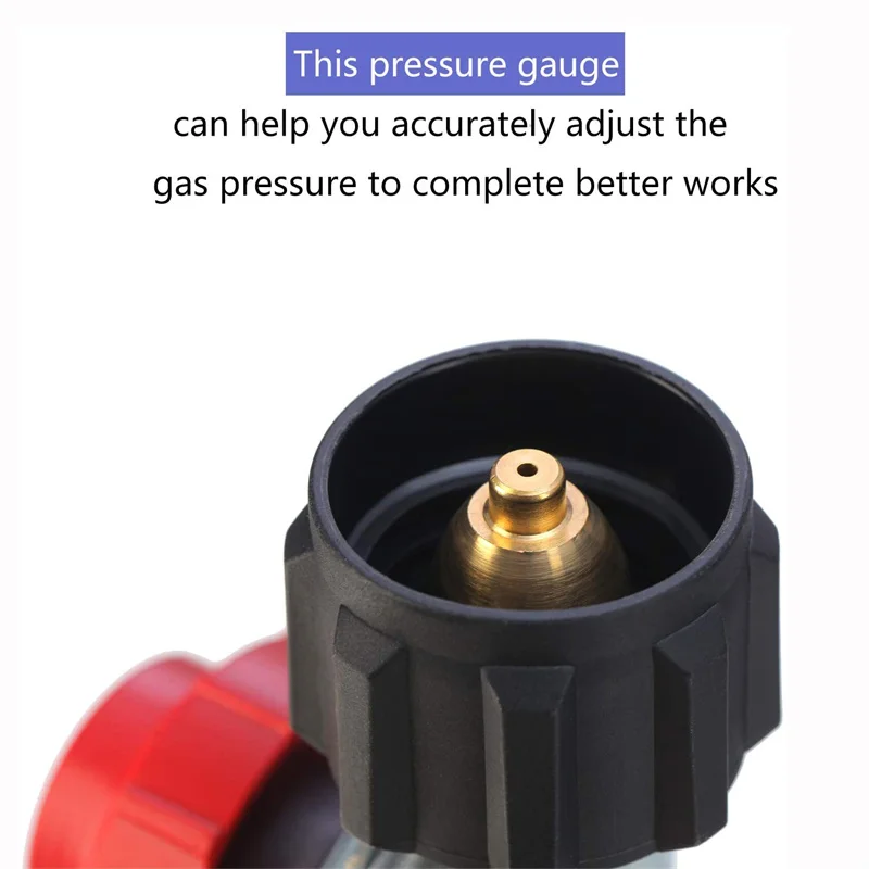 Клапан регулятора газа 0-20 PSI QCC пропан СНГ с комплектом шлангов предохранительные клапаны регуляторы давления SS плетеный шланг из