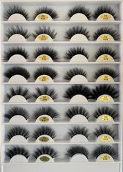 Private label OEM private lable faux cils,3d mink lahes wholesale eye lashesh mink,25mm lashes3d mink wholesale vendor