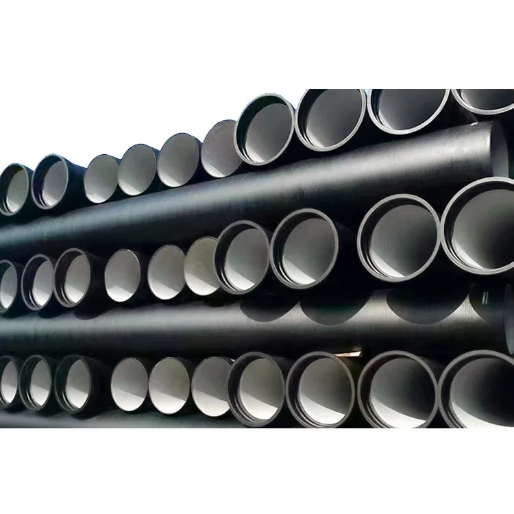 Water Supply Pipeline ISO2531 Class K9 Water Pressure Test Ductile Iron Pipe Weight Per Meter