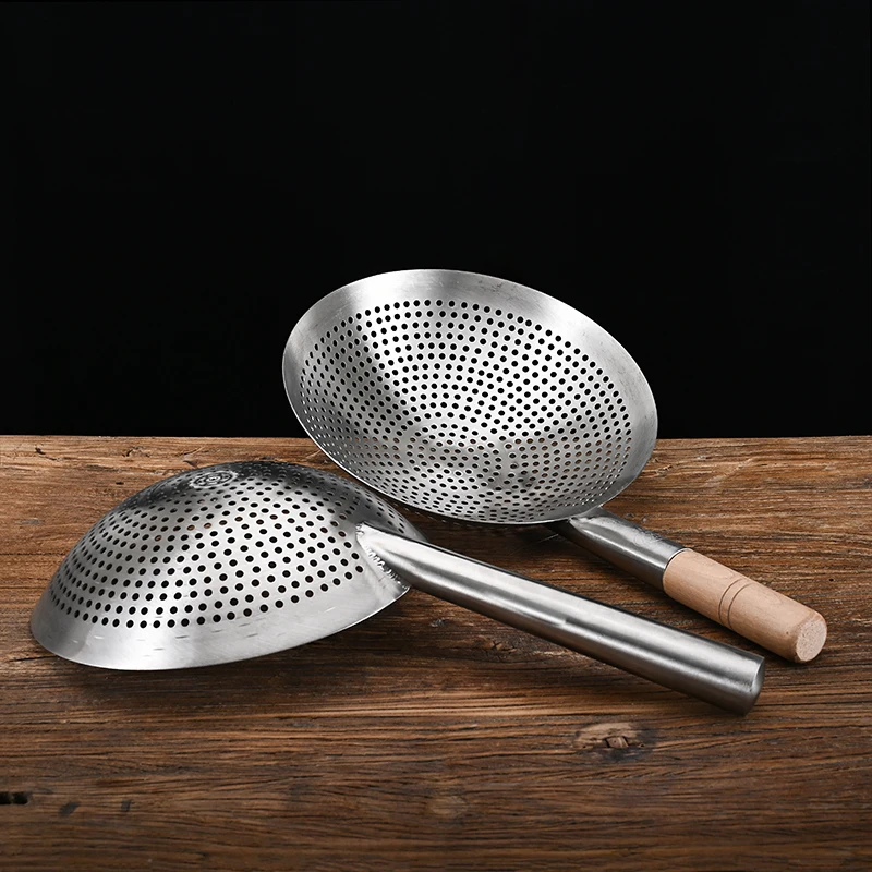304 stainless steel big scoop household dumpling scoop noodle scoop